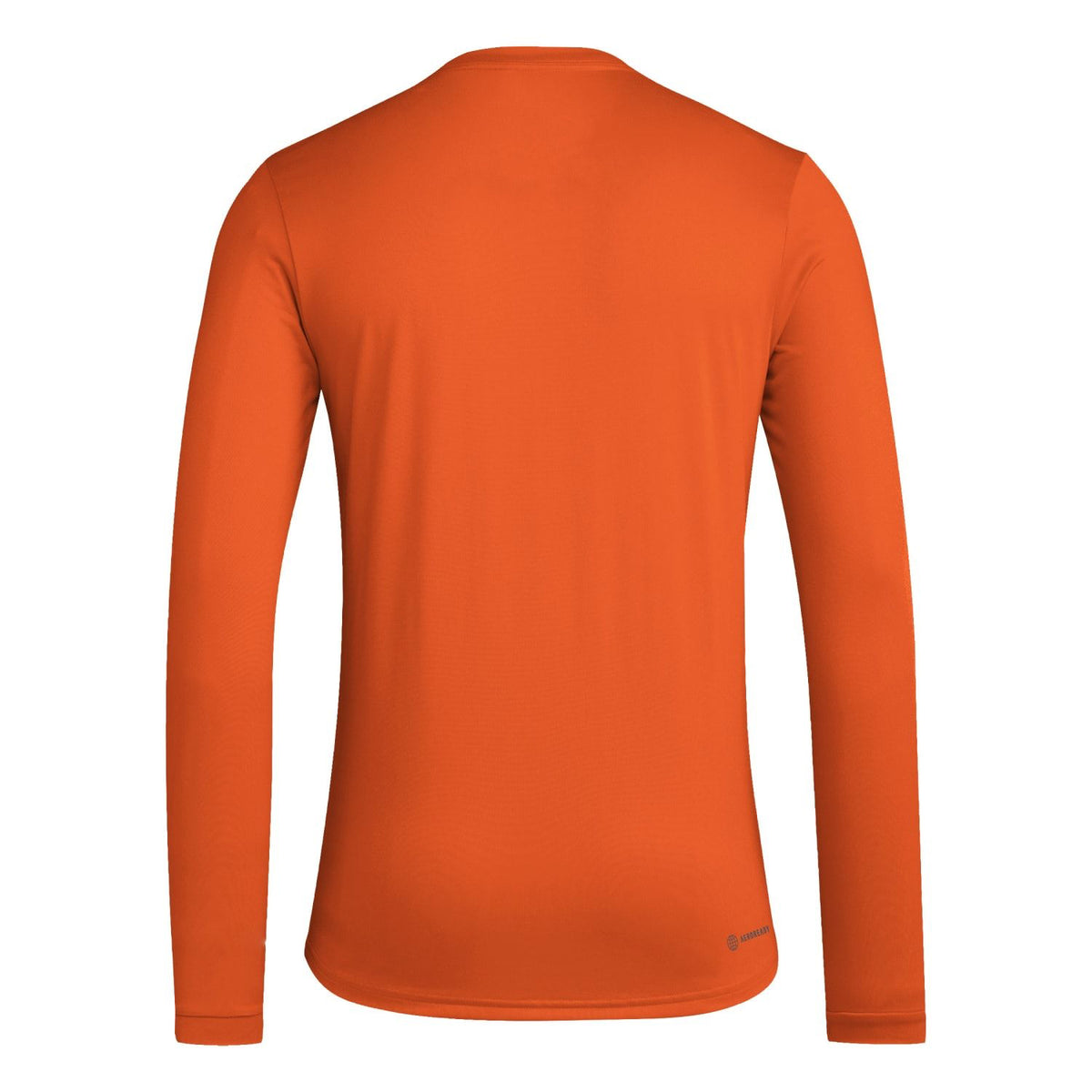 adidas Miami Hurricanes Baseball Pregame Orange Long Sleeve T-Shirt