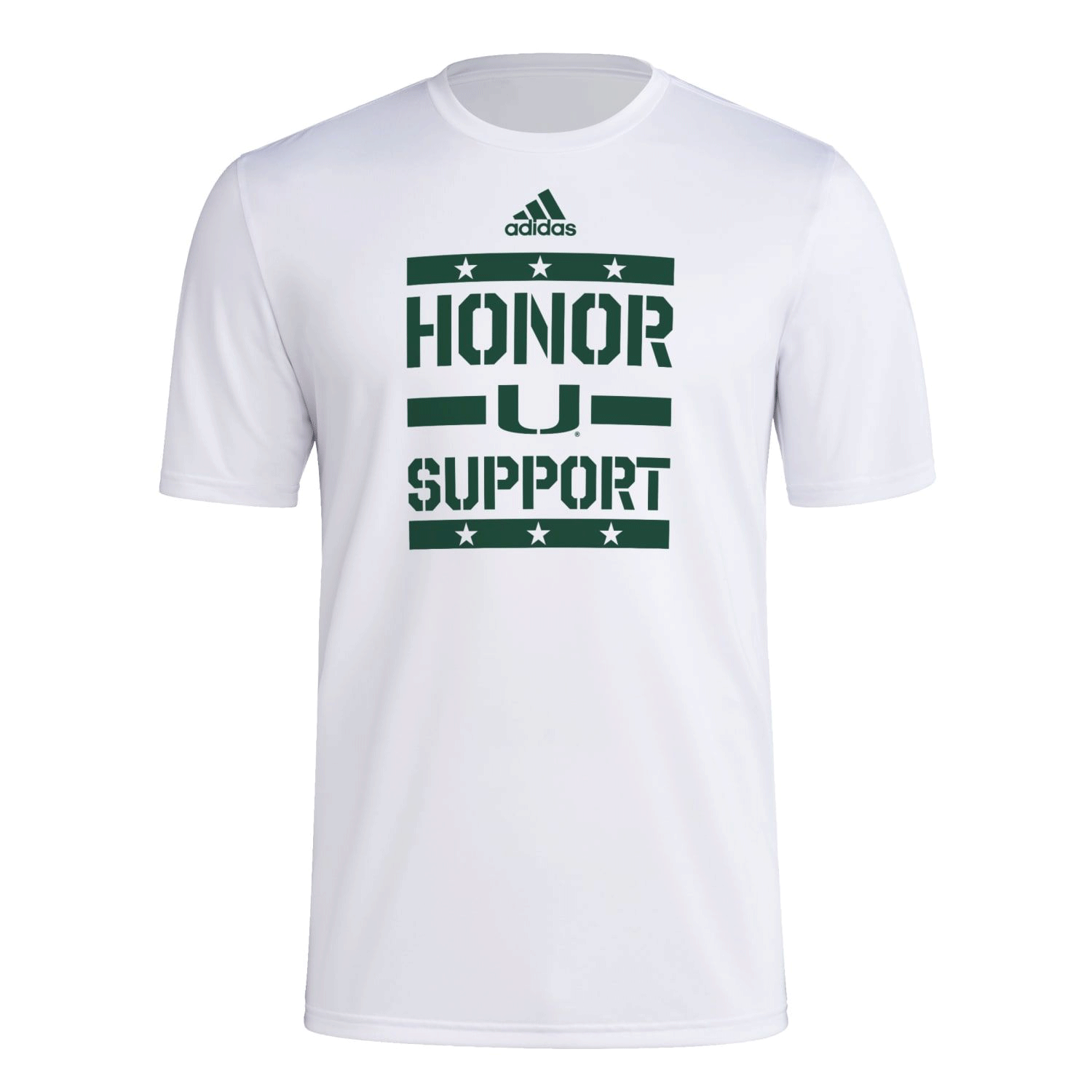 売れ筋商品|||アディダス Tシャツ トップス レディース Women's White Miami Hurricanes Military-Inspired Appreciation AEROREADY T-shirt White adidas Miami Hurricanes 2024 AREOREADY Military Appreciation