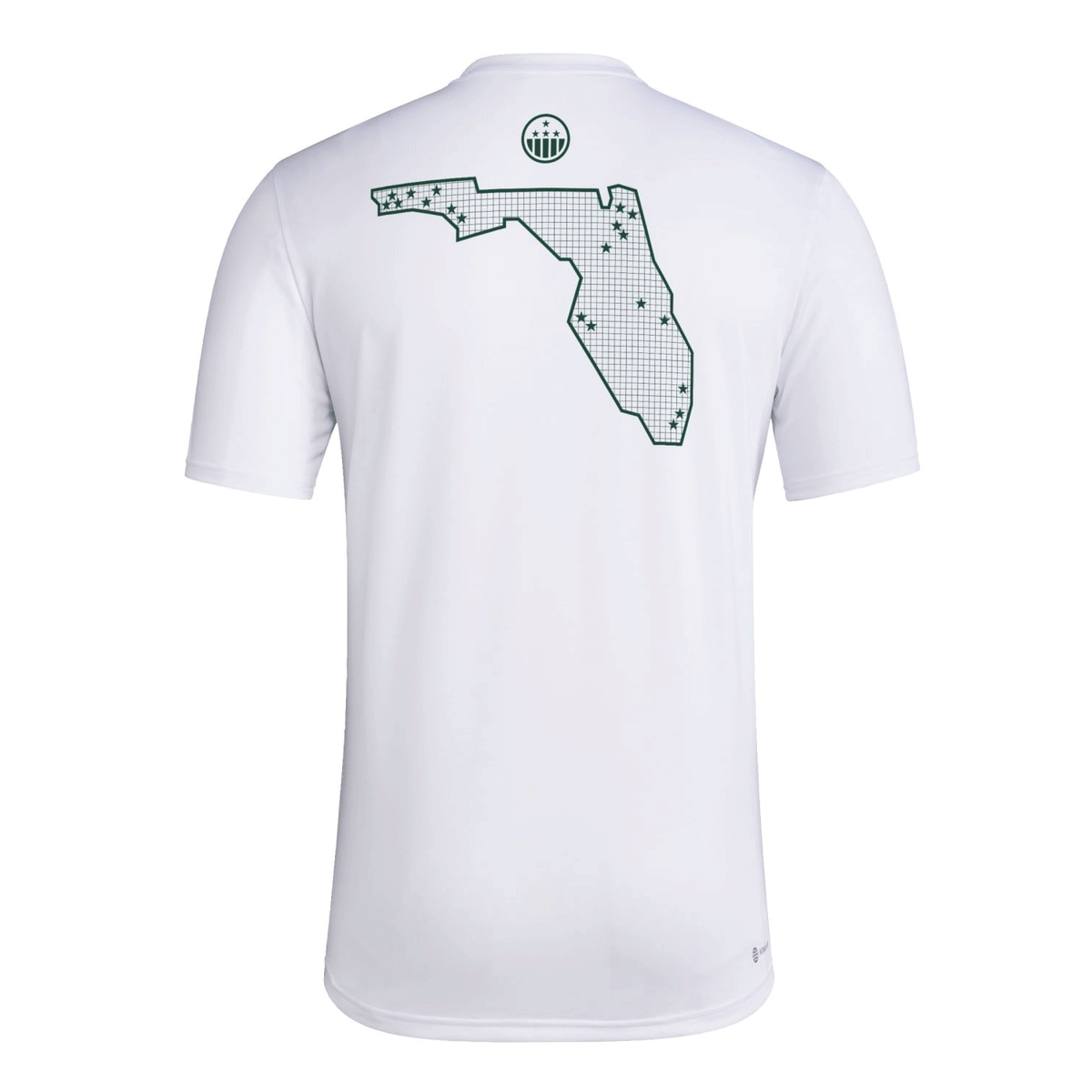 adidas Miami Hurricanes 2024 AREOREADY Military Appreciation Pregame White T-Shirt