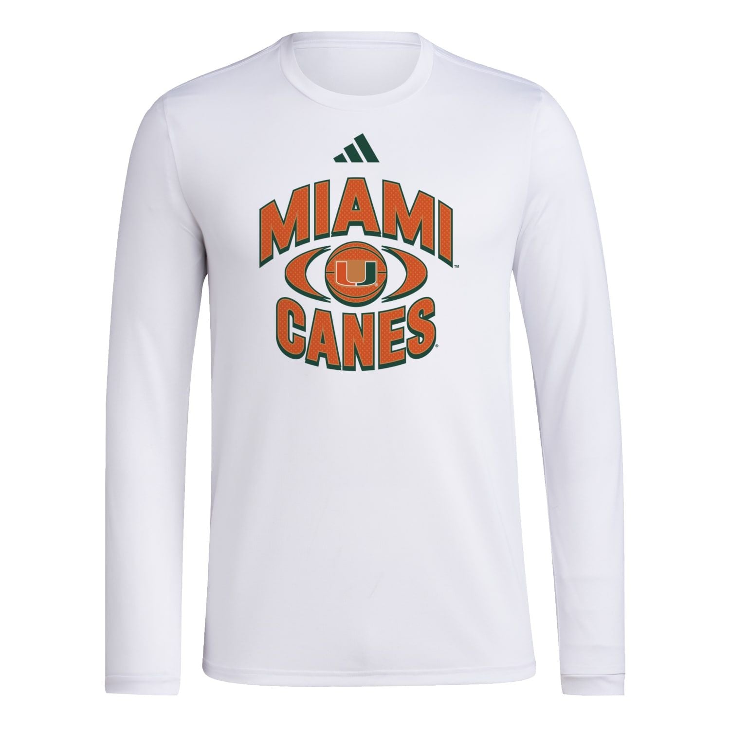 adidas Miami Hurricanes White AREOREADY Miami Canes