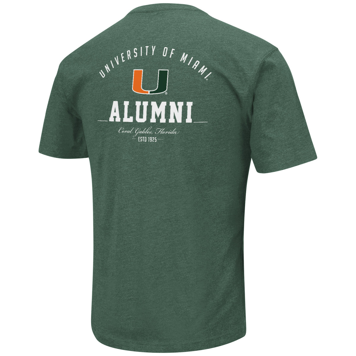 Colosseum University of Miami Alumni Green T-Shirt