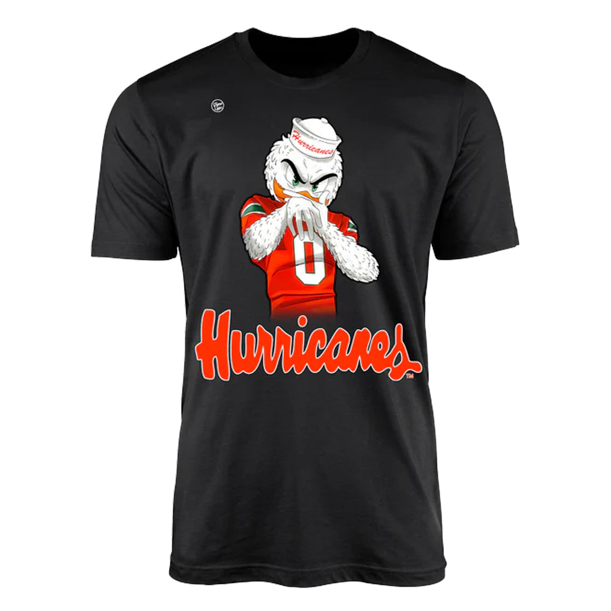 Dyme Lyfe Miami Hurricanes Sebastian Touchdown Celly Black T-Shirt