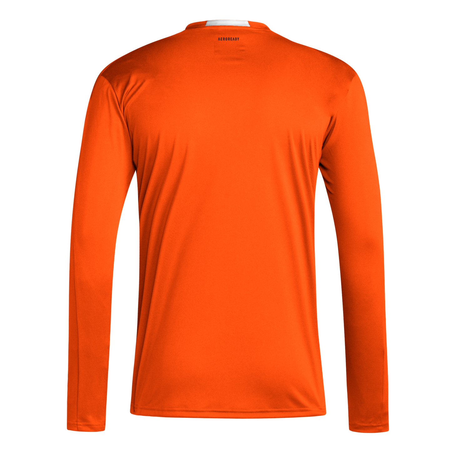 adidas Miami Hurricanes Orange Long Sleeve Training Tee