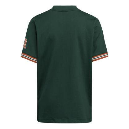 adidas Miami Hurricanes Youth Green Canes Replica Jersey