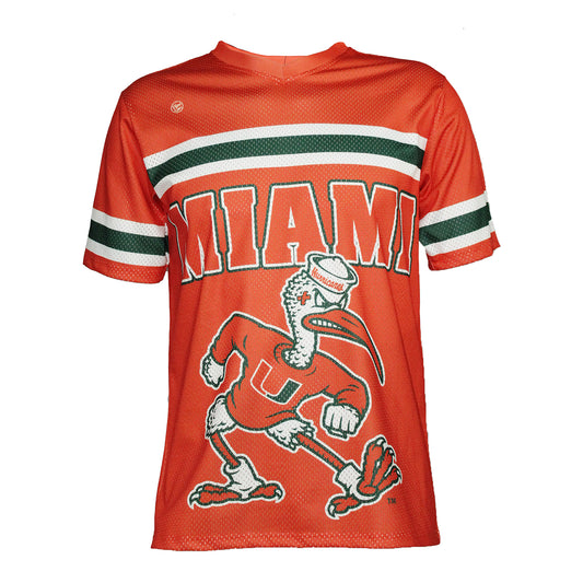 Dyme Lyfe Miami Hurricanes Orange Sebastian Mesh Jersey