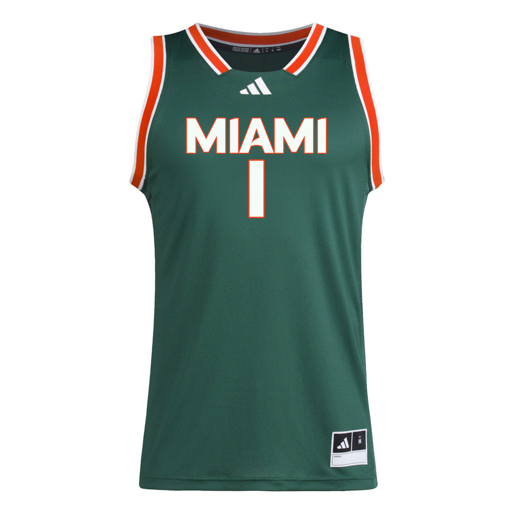 HURRICANESジャージ Miami Hurricanes Men's L Starter First String Football Style