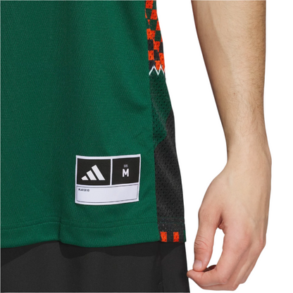 adidas Miami Hurricanes Honoring Black Excellence Basketball Jersey