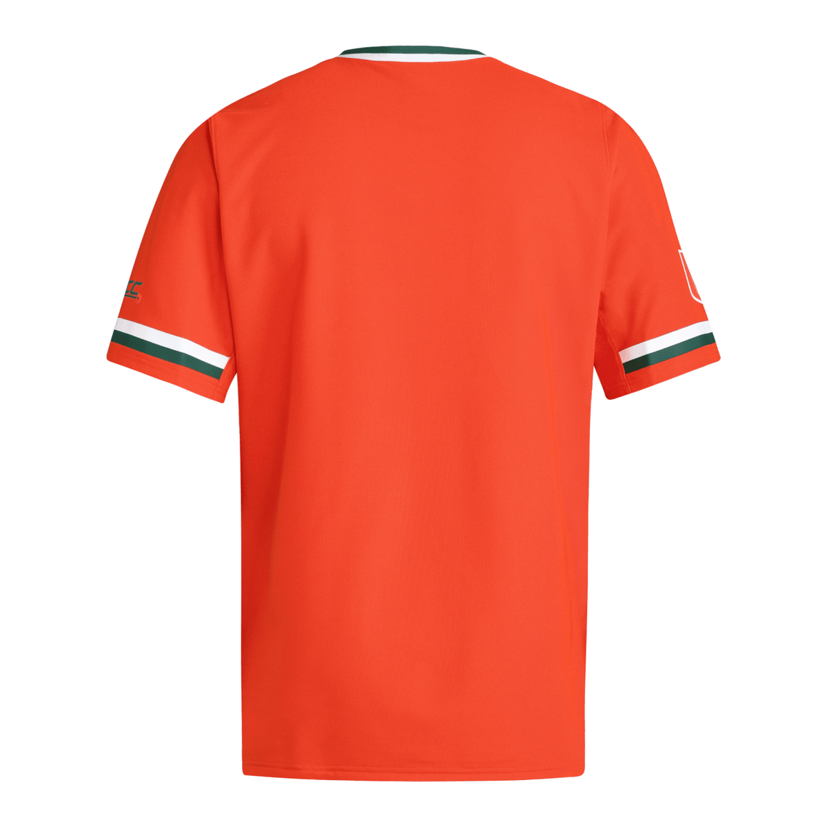 adidas Miami Hurricanes Orange Miami Baseball Jersey