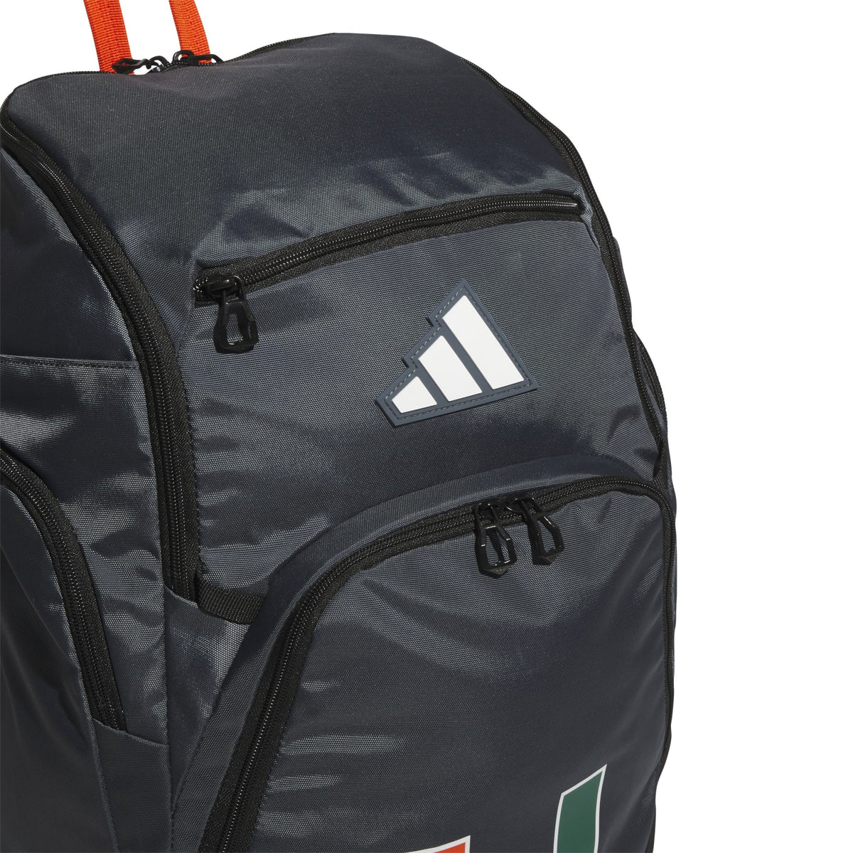 adidas Miami Hurricanes 5 Star Team 2 Grey Backpack