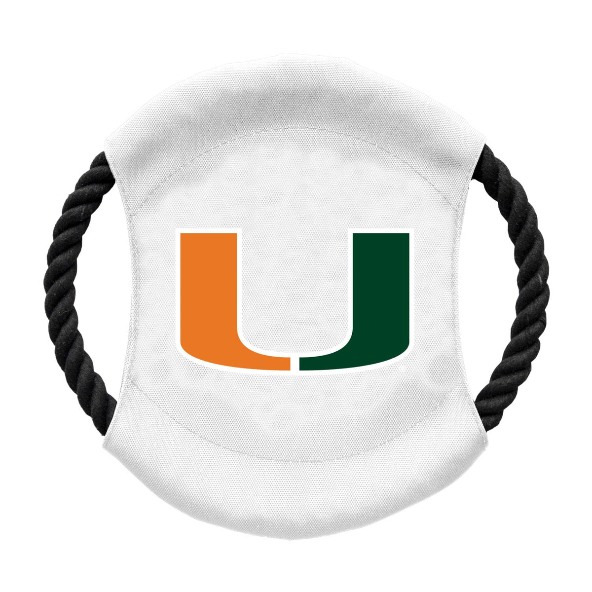 LITTLEARTH Miami Hurricanes Pet Flying Disc