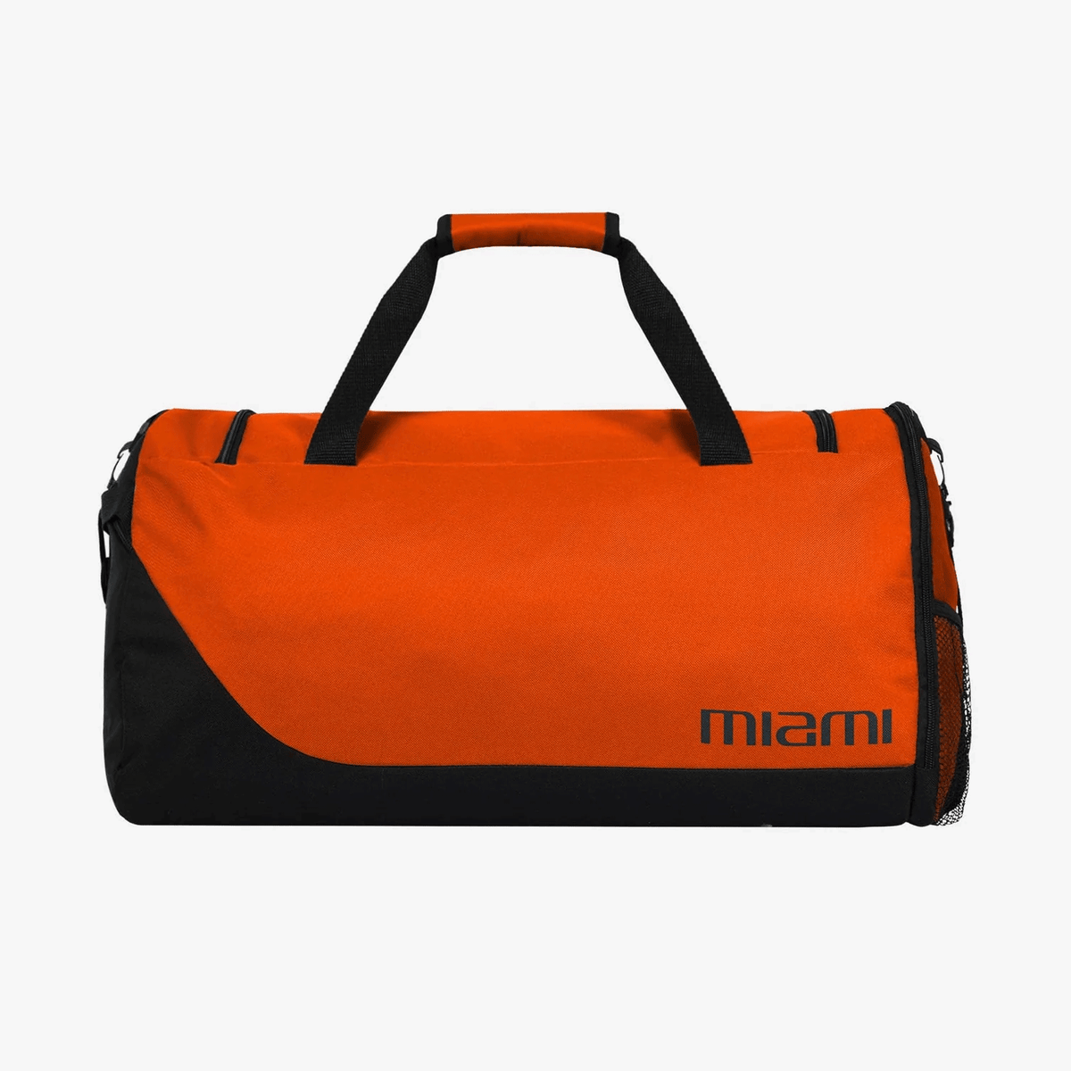 FOCO Miami Hurricanes Orange U Logo Duffle Bag