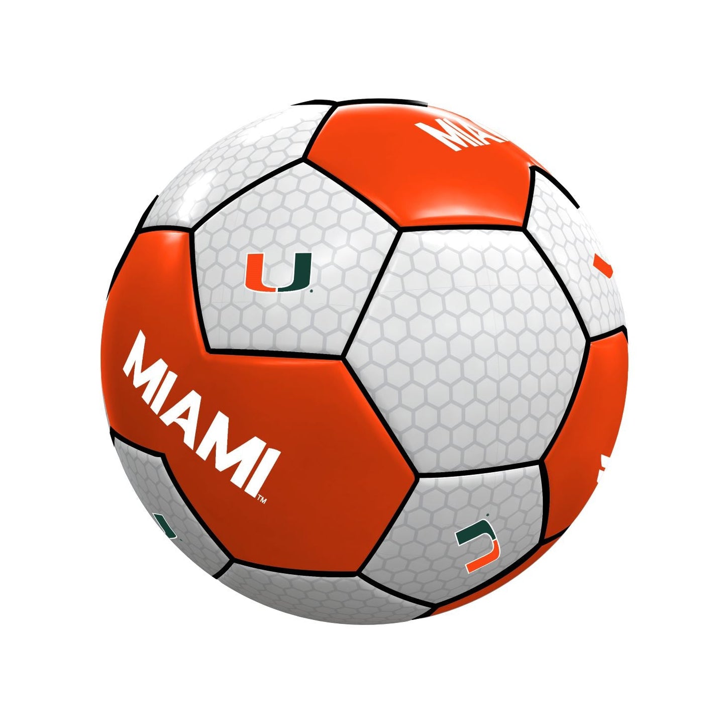 Logo Brands Miami Hurricanes Mini Soccer Ball