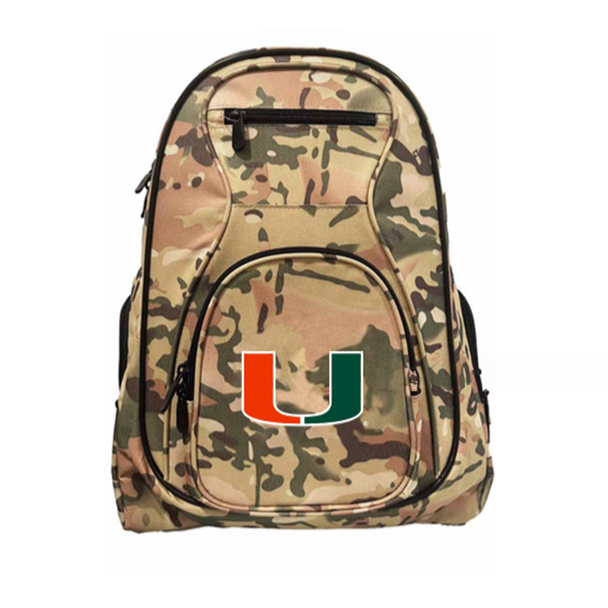 MOJO Miami Hurricanes Camo 19&quot; Laptop Backpack