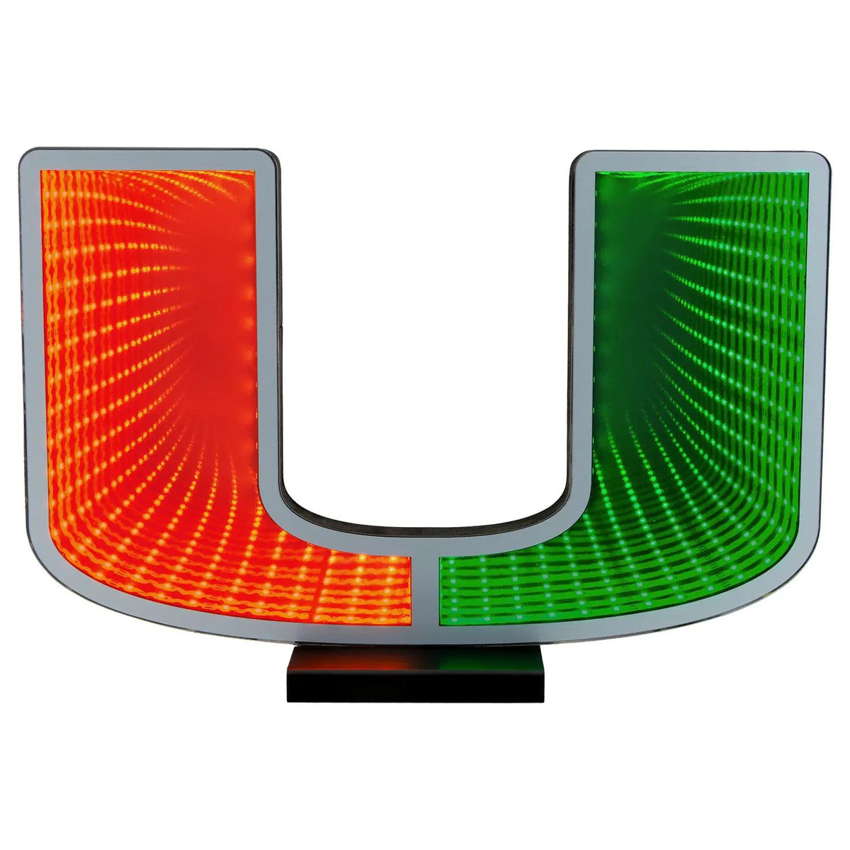 Sporticulture Miami Hurricanes LED Infinity Logo Light