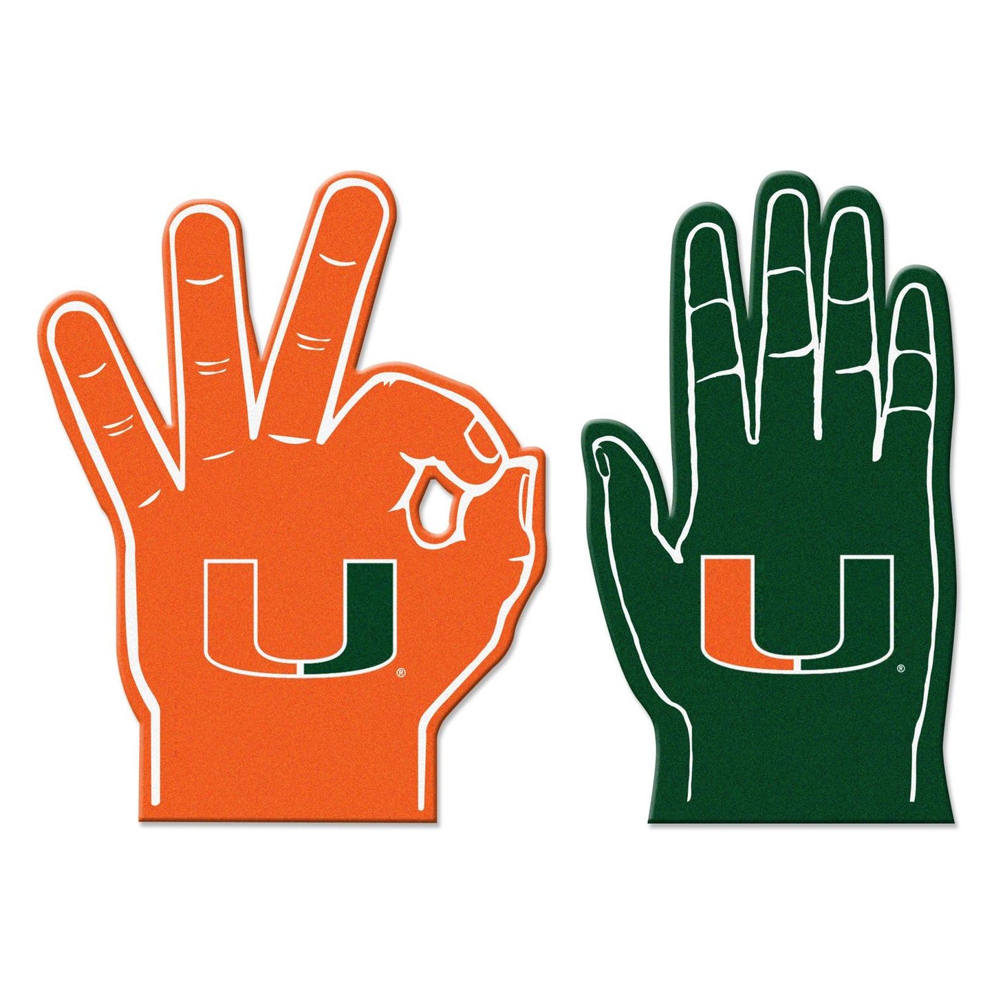 Rico industries Hurricanes Orange and Green 305 Foam Hand Set