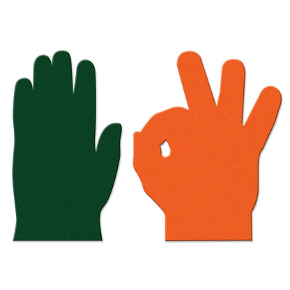 Rico industries Hurricanes Orange and Green 305 Foam Hand Set