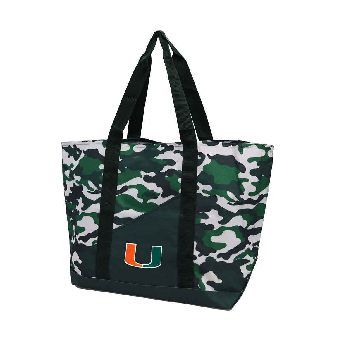 LITTLEARTH Miami Hurricanes Camo Tote Bag