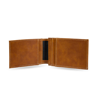 Rico Industries Miami Hurricanes Brown Front Pocket Wallet