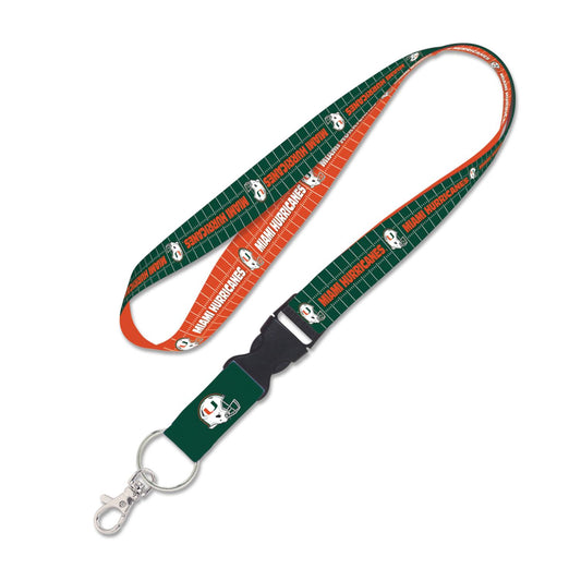 WinCraft Miami Hurricanes Kickoff Buckle Lanyard