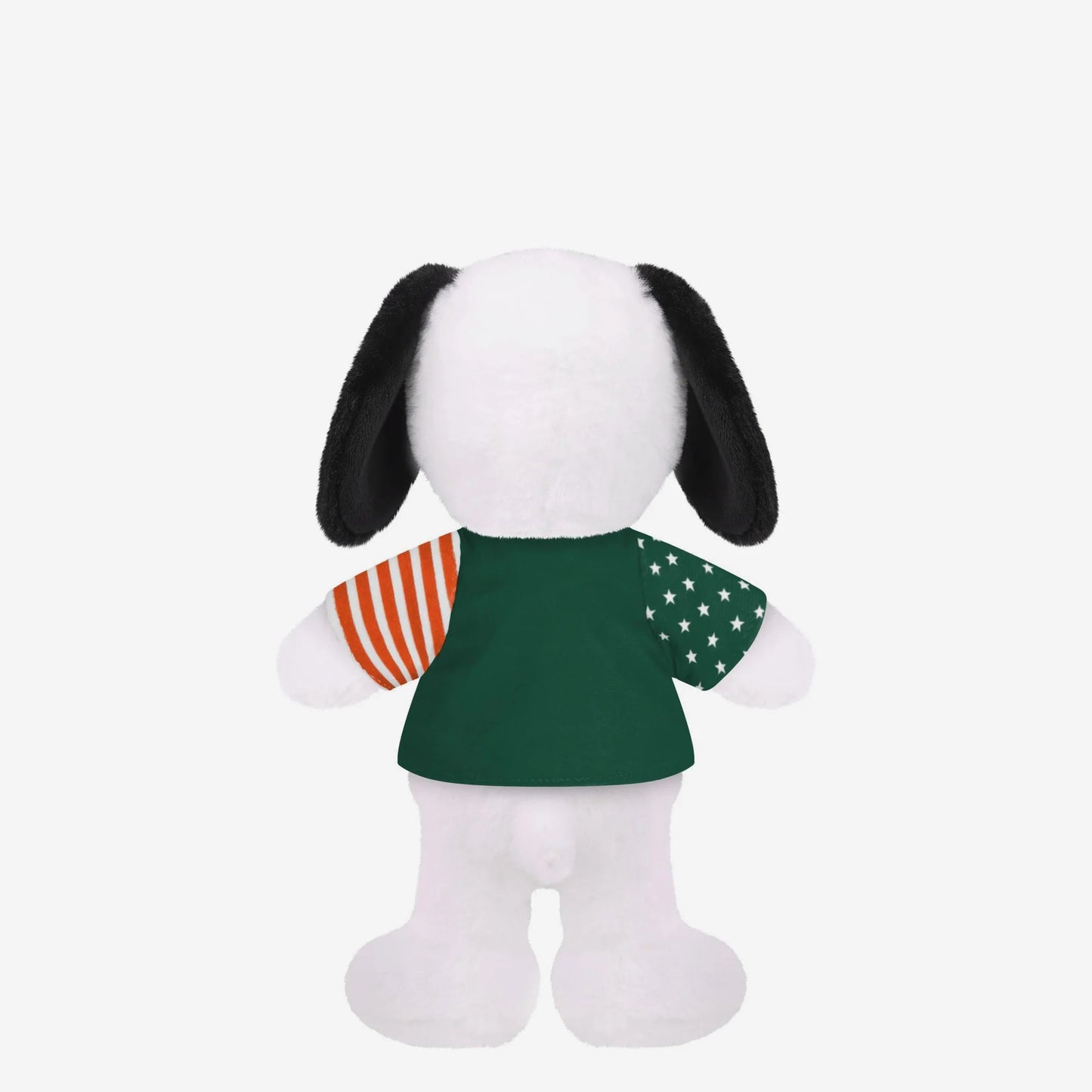 FOCO Miami Hurricanes 10" Snoopy Green Jersey USA Plush