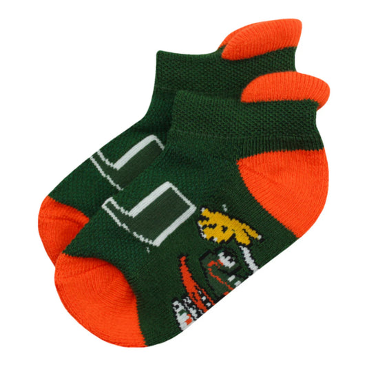 Donegal Bay Miami Hurricanes Toddler Green Footie