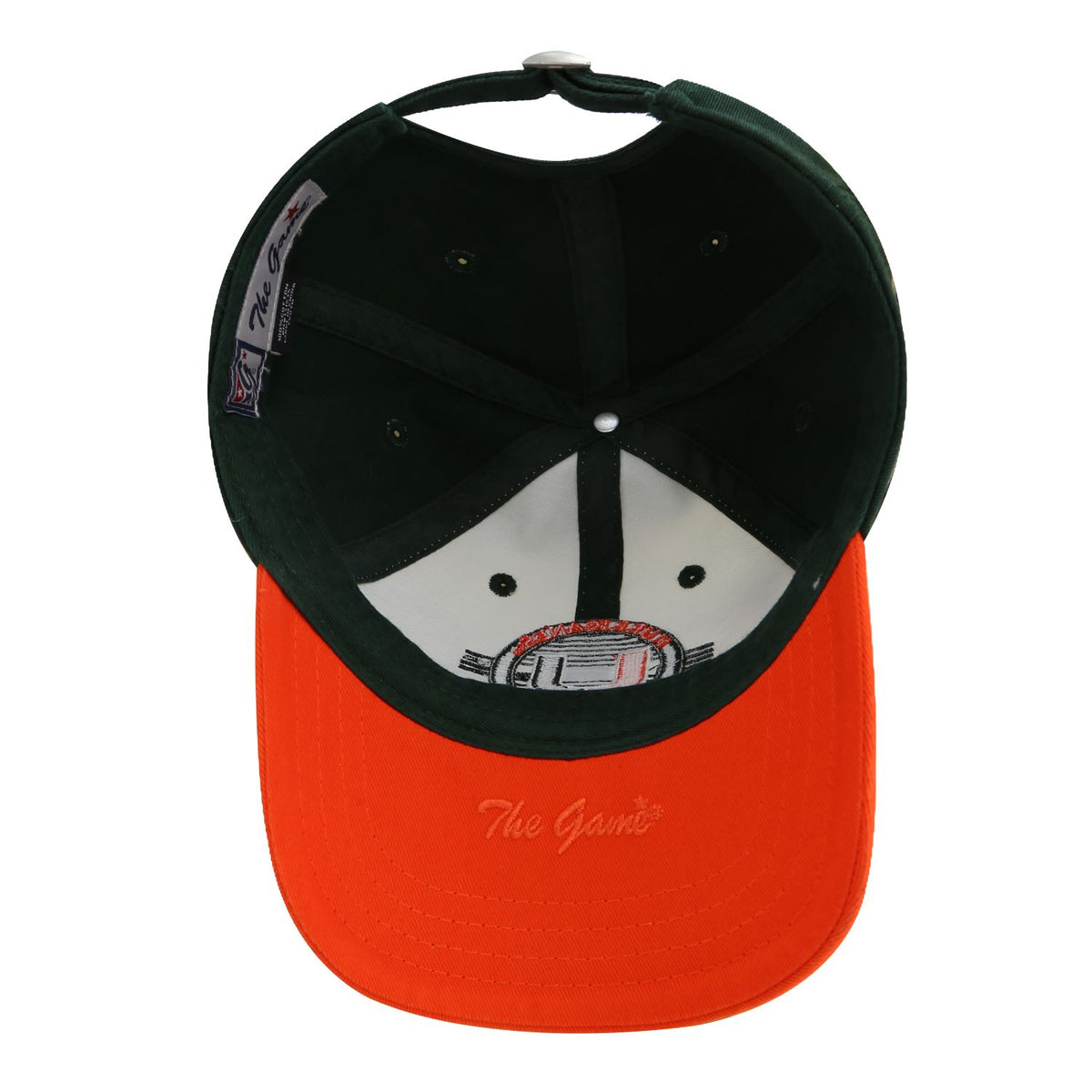 The Game Miami Hurricanes Youth Baseball TriColor Adjustable Cap