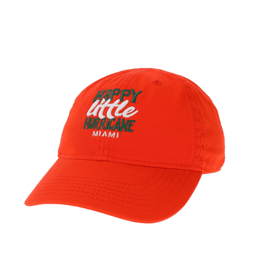 Legacy Miami Hurricanes Toddler Orange Happy Little Hurricane Hat