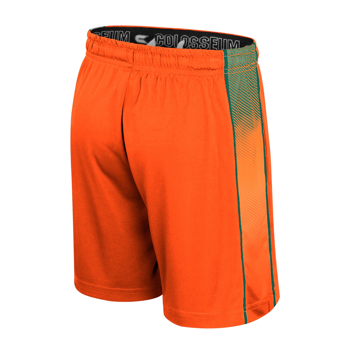 Colosseum Miami Hurricanes Youth Orange U Logo Shorts