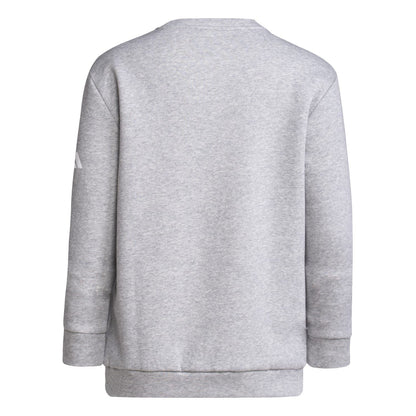 adidas Miami Hurricanes Youth Grey Miami Crewneck Sweatshirt