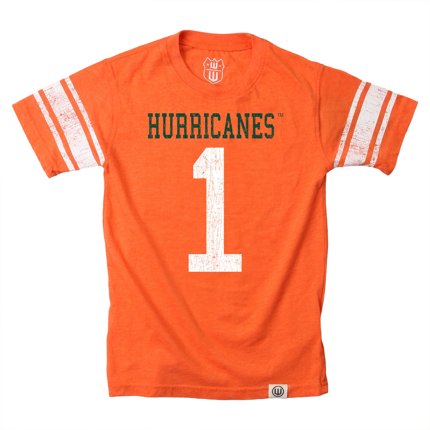 Wes & Willy Miami Hurricanes Kids Hurricanes 1 T-Shirt