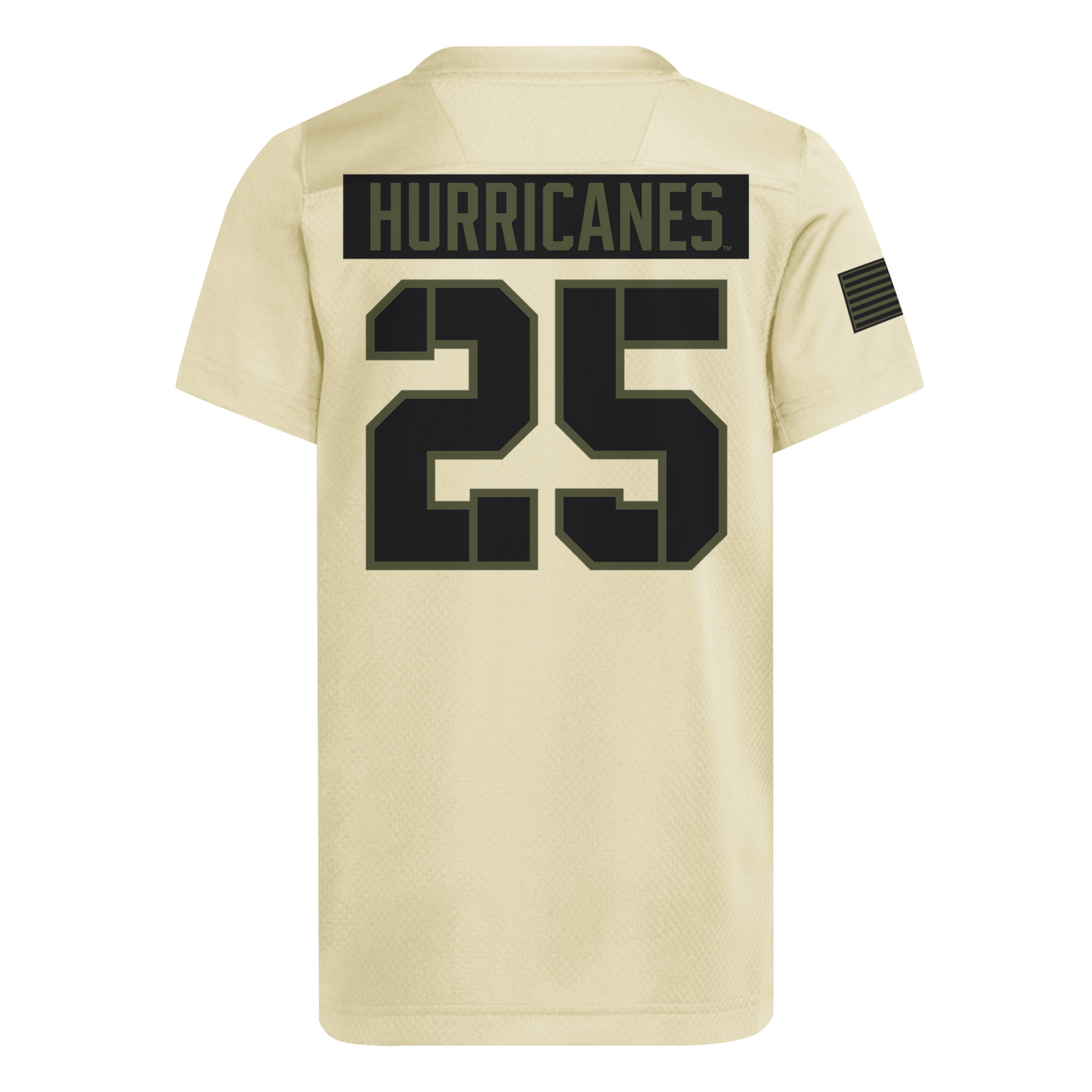 adidas Miami Hurricanes Youth Military Appreciation Jersey