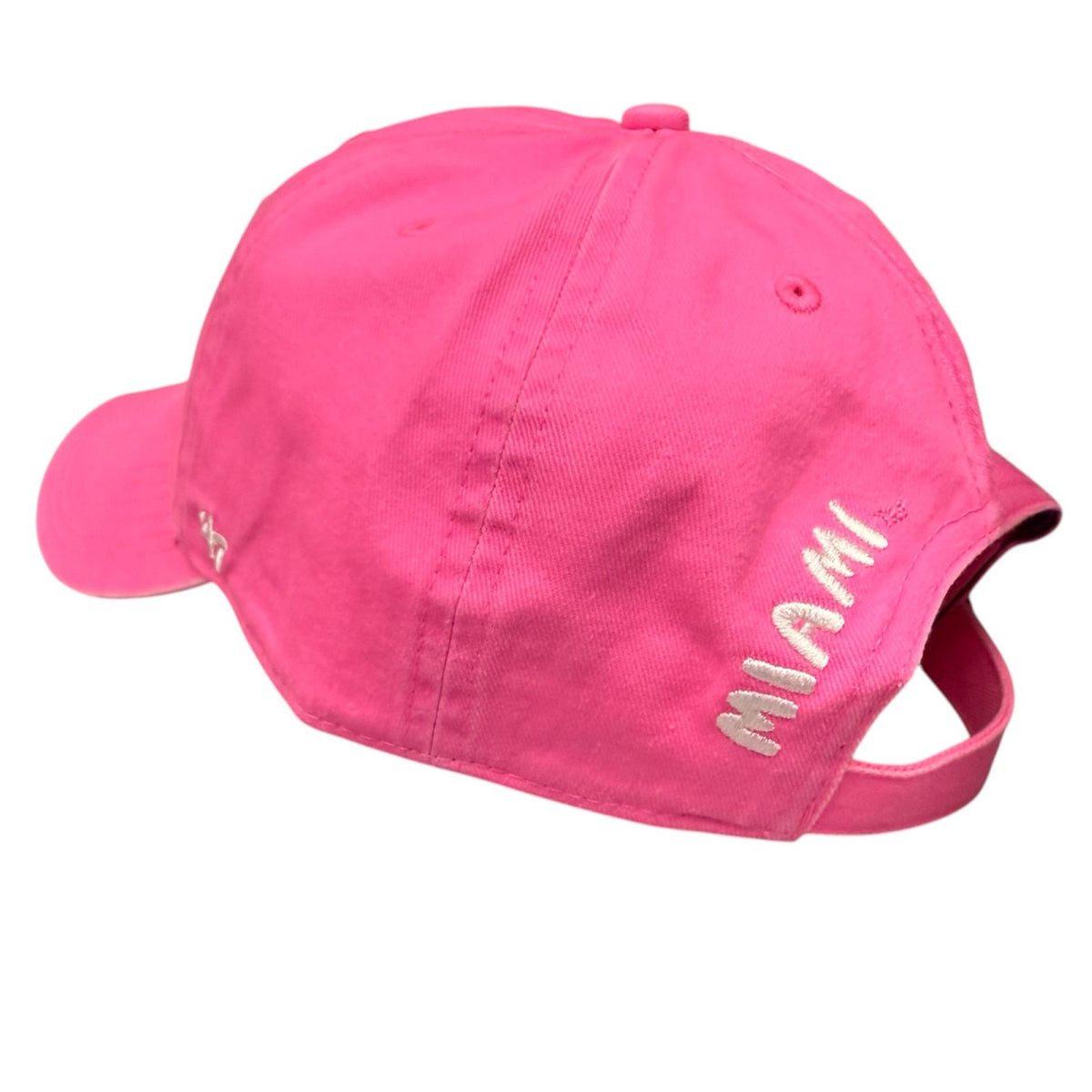 &#39;47 Brand Miami Hurricanes Women&#39;s Neon Pink Clean Up Hat