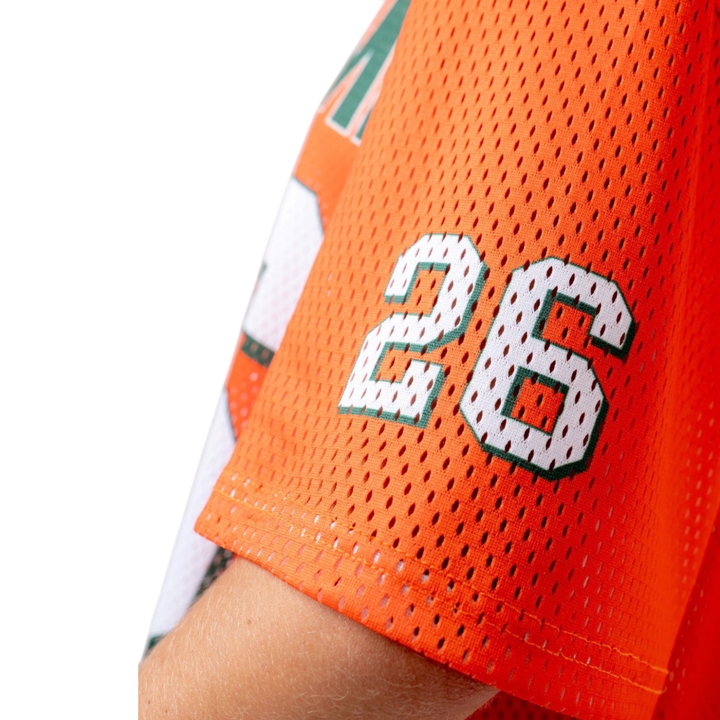 ESTABLISHED & CO. Miami Hurricanes Women’s Orange The Boyfriend Jersey