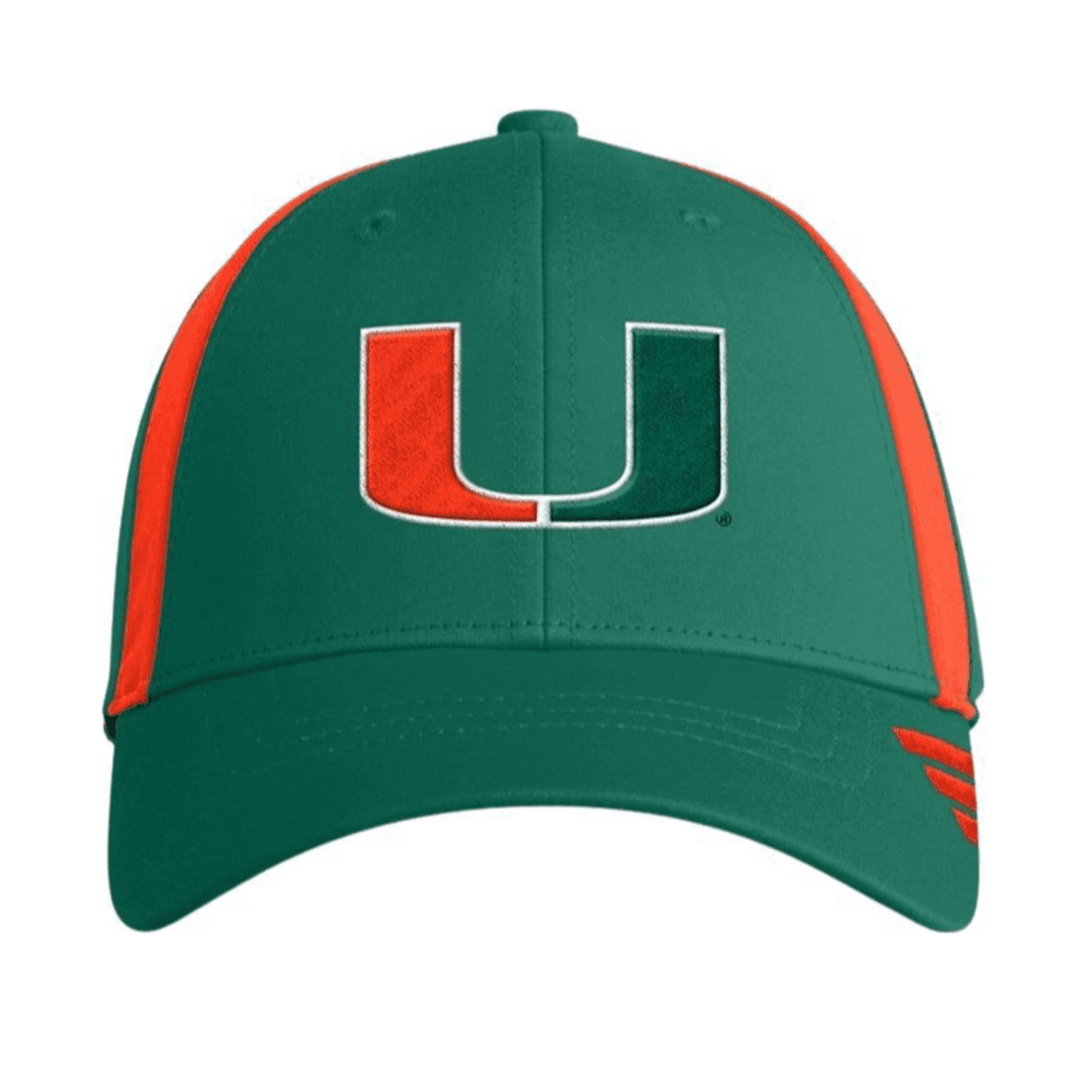 Adidas University of Miami Coaches Pack Hat