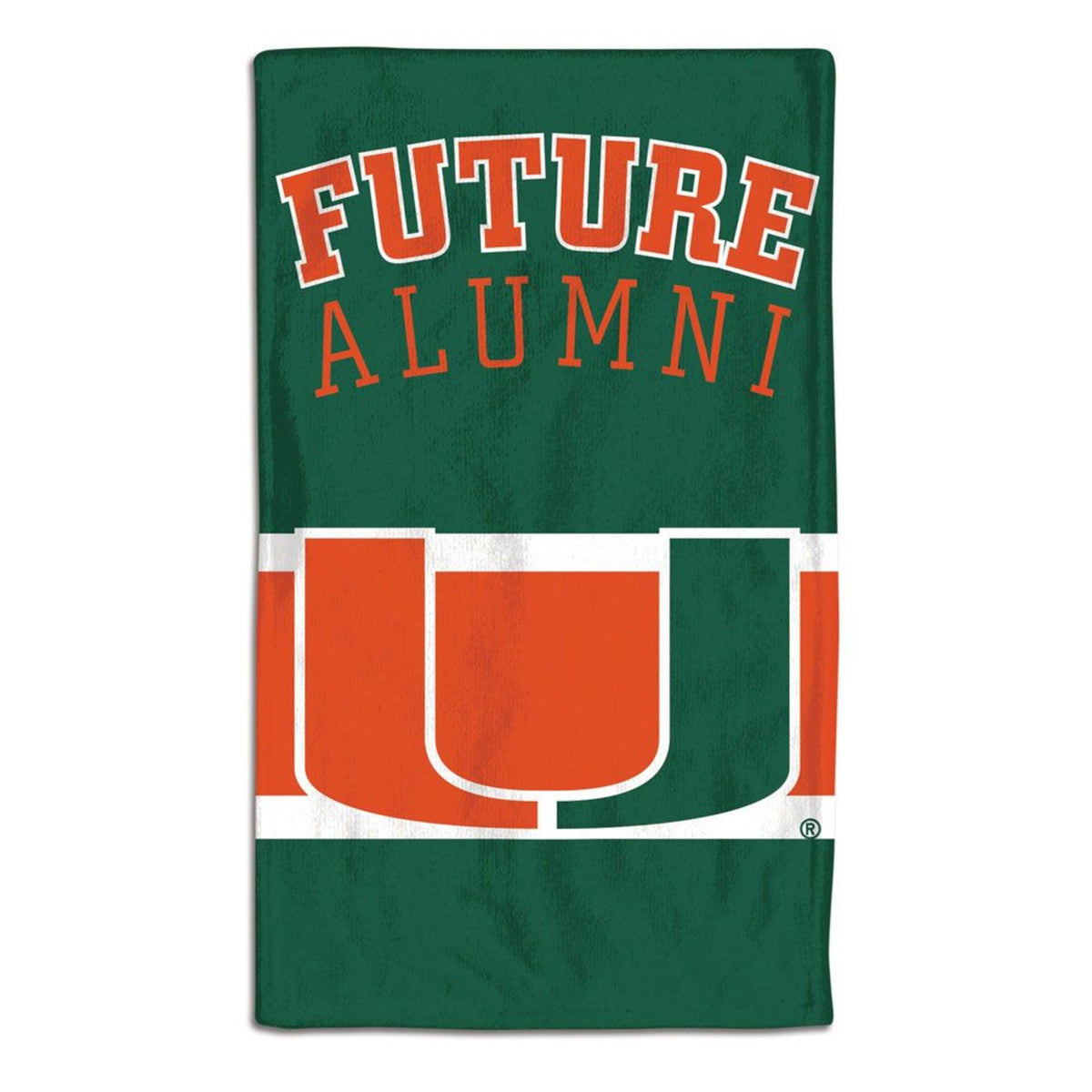 WinCraft Miami Hurricanes Green Burp Cloth