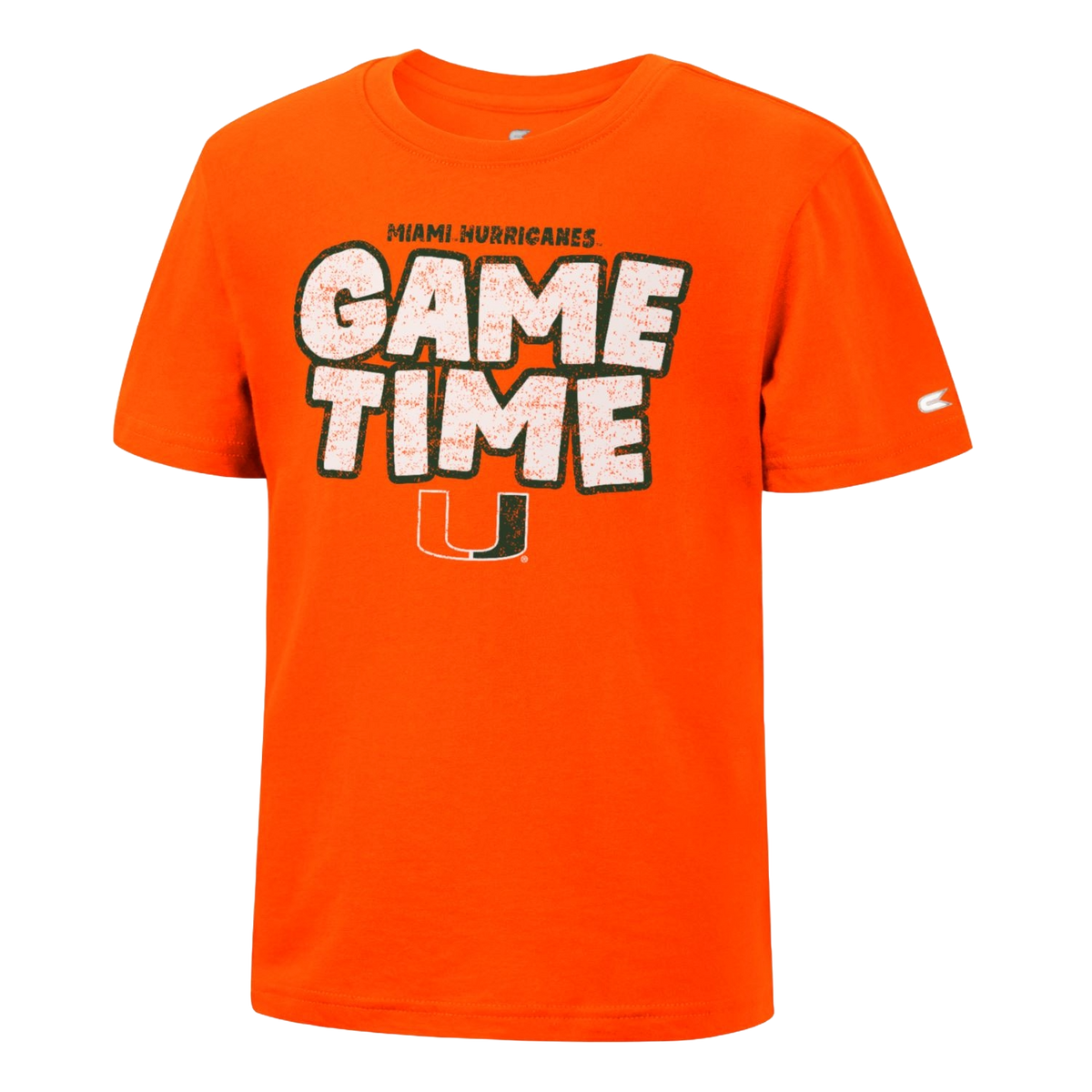 Colosseum Miami Hurricanes &#39;Game Time&#39; Orange Toddler T-Shirt