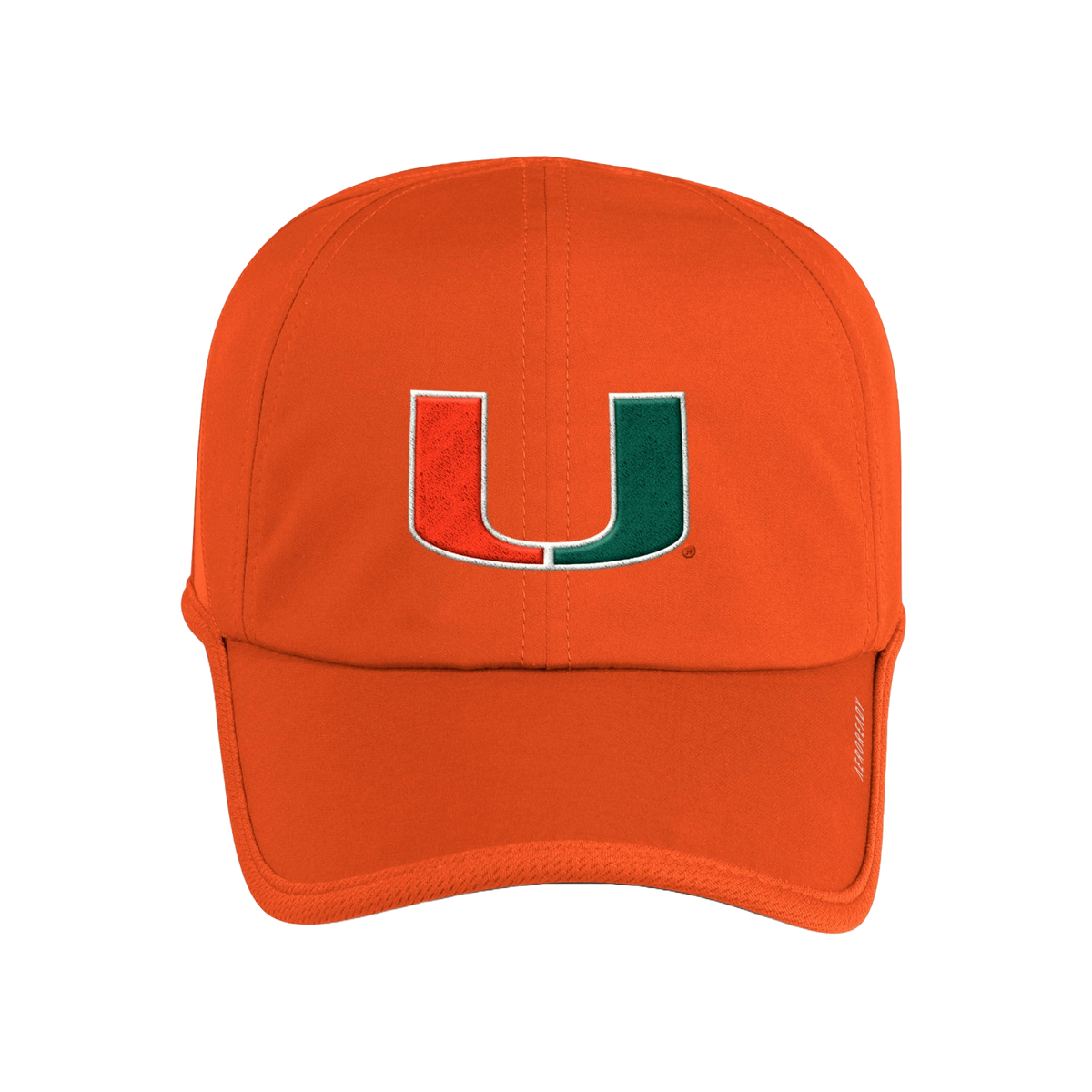 adidas Miami Hurricanes Orange Superlite AeroReady Cap