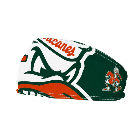 WinCraft Miami Hurricanes Ornage Sebastian the Ibis Headband