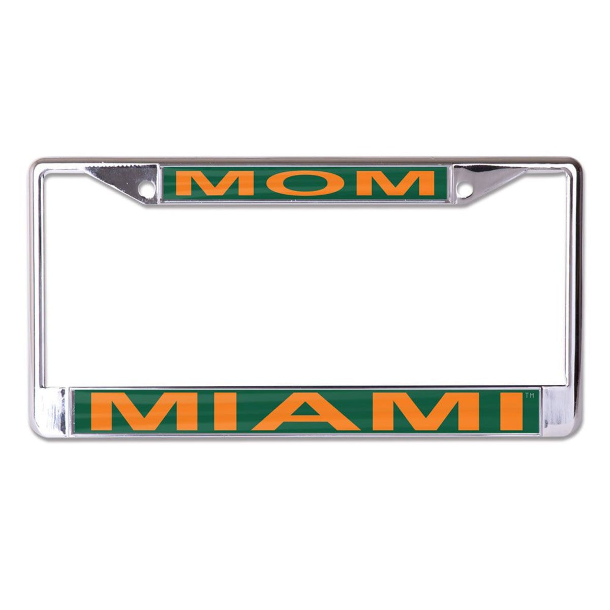 WinCraft University of Miami Mom Silver License Plate Frame